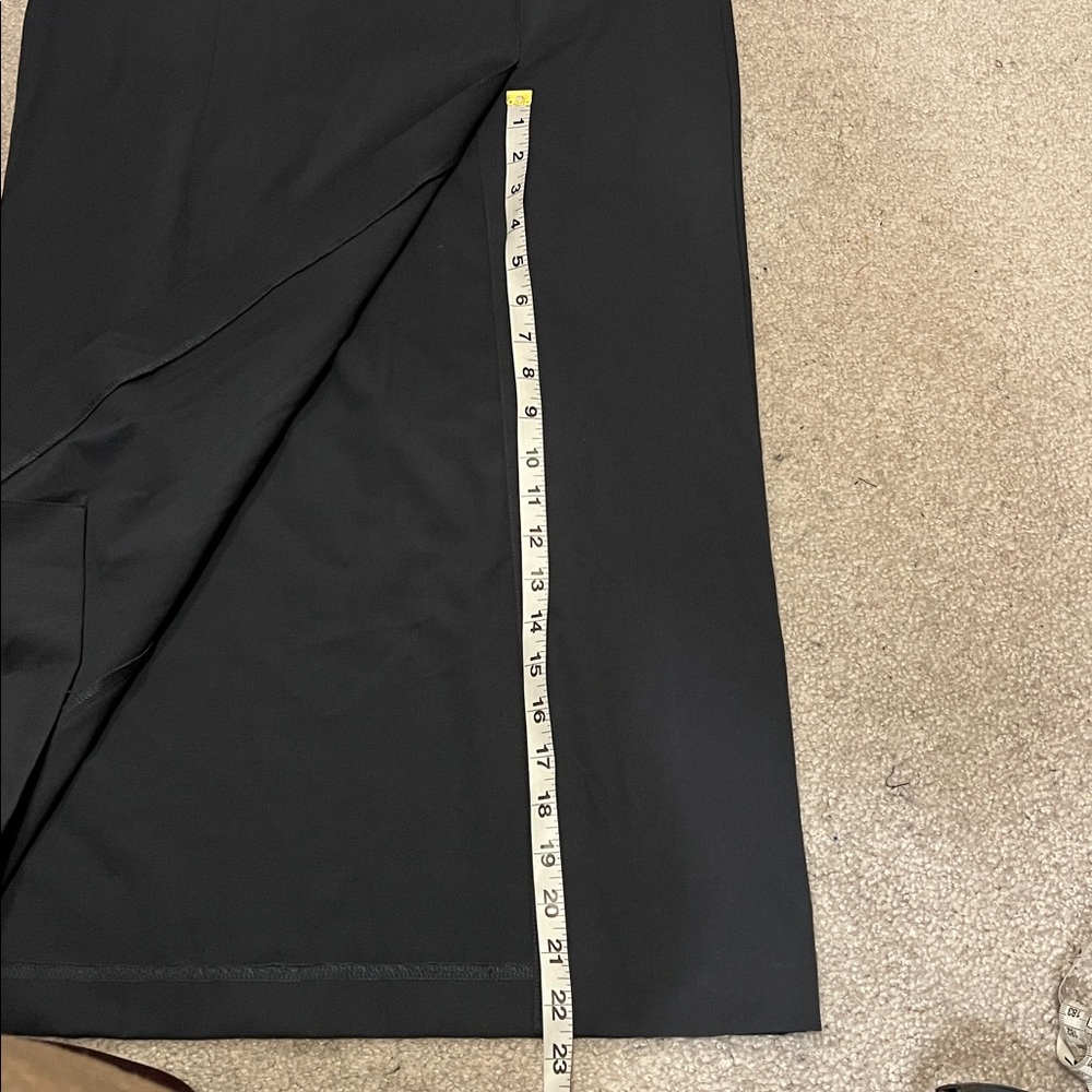 Zara Fitted Midi Skirt w/ High Slit – Minimalist Chic size small - Picture 13 of 14